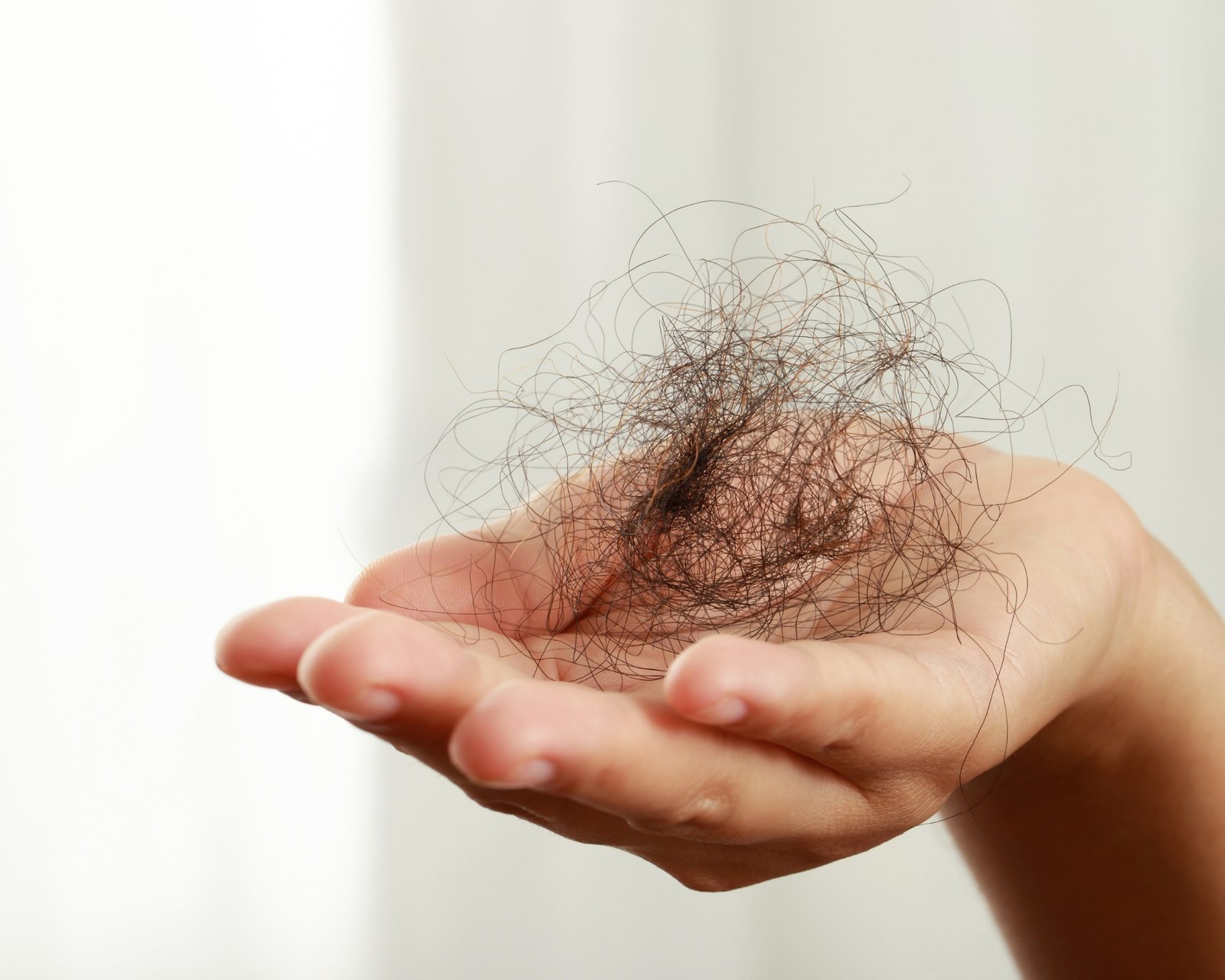 Cabelo caindo demais